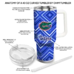 custom florida gators bold diamonds blue curved tumbler best selling.webp