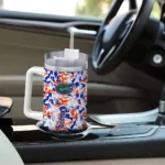 custom florida gators camo mashup blue white curved tumbler best selling.webp
