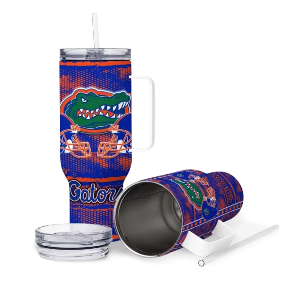 custom florida gators honey streaks blue curved tumbler high quality.webp