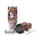custom florida state seminoles arrow burst garnet curved tumbler best selling.webp