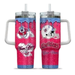 custom fresno state bulldogs heart helmet motif red curved tumbler best selling.webp