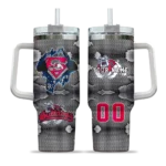 custom fresno state bulldogs superman shield red gray curved tumbler best selling.webp