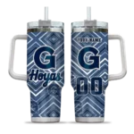 custom georgetown hoyas bold diamonds blue curved tumbler best selling.webp