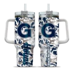 custom georgetown hoyas camo mashup blue white curved tumbler best selling.webp
