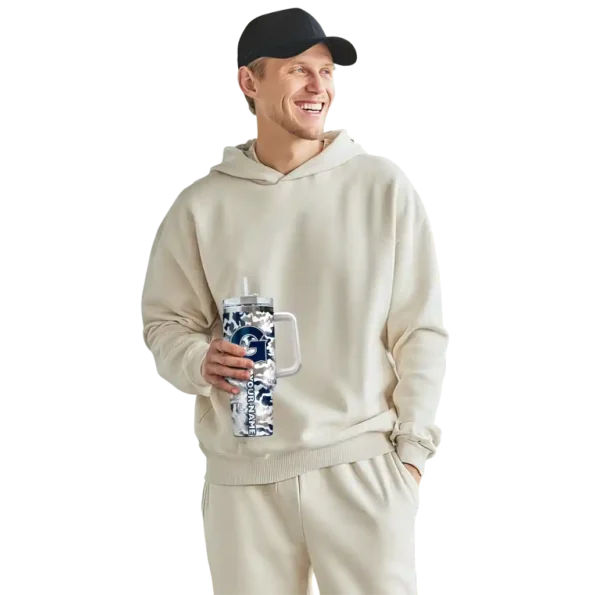 custom georgetown hoyas camo mashup blue white curved tumbler top rated.webp