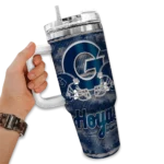 custom georgetown hoyas honey streaks blue curved tumbler best selling.webp