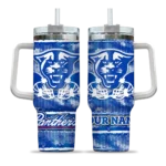 custom georgia state panthers honey streaks blue curved tumbler best selling.webp