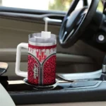 custom houston cougars leopard zipper red curved tumbler best selling.webp