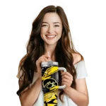 custom iowa hawkeyes abstract paths black curved tumbler best selling.webp