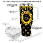 custom iowa hawkeyes bullseye drips black curved tumbler best selling.webp