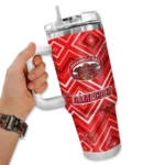custom jacksonville state gamecocks bold diamonds red curved tumbler best selling.webp