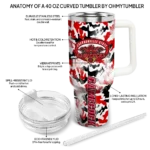 custom jacksonville state gamecocks camo mashup red white curved tumbler best selling.webp