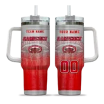 custom jacksonville state gamecocks gradient dots red curved tumbler best selling.webp