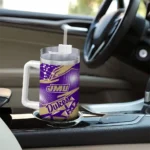 custom james madison dukes abstract paths purple curved tumbler best selling.webp