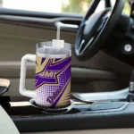 custom james madison dukes arrow burst purple curved tumbler best selling.webp