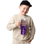 custom james madison dukes chevron stripe purple curved tumbler best selling.webp