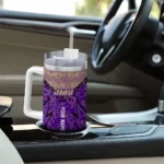 custom james madison dukes chevron stripe purple curved tumbler best selling.webp