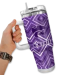 custom kansas state wildcats bold diamonds purple curved tumbler best selling.webp