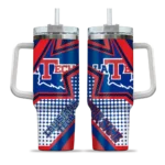 custom la tech arrow burst blue curved tumbler best selling.webp
