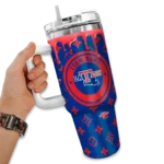custom la tech bullseye drips blue curved tumbler best selling.webp