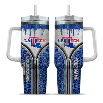custom la tech leopard zipper blue curved tumbler best selling.webp