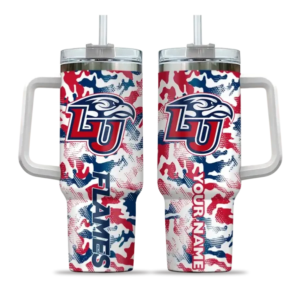 custom liberty flames camo mashup red white curved tumbler best selling.webp