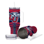 custom liberty flames chevron layers red curved tumbler best selling.webp