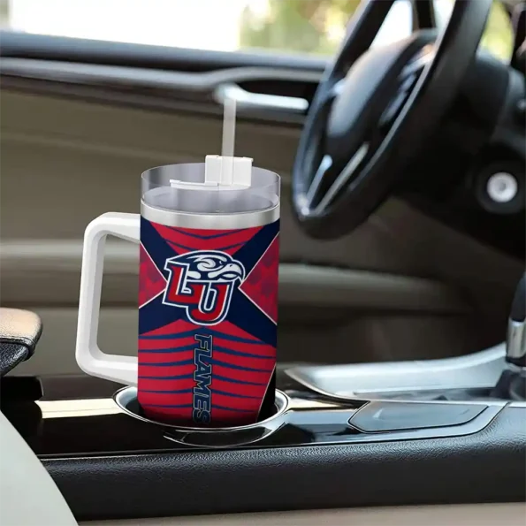 custom liberty flames chevron layers red curved tumbler trendy.webp