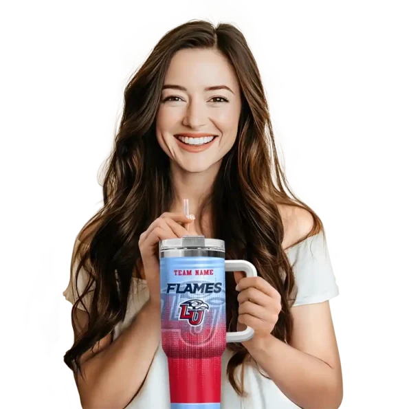 custom liberty flames gradient dots red curved tumbler premium grade.webp