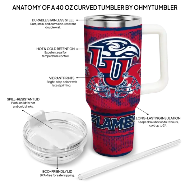 custom liberty flames honey streaks red curved tumbler new arrival.webp
