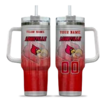 custom louisville cardinals gradient dots red curved tumbler best selling.webp