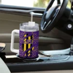 custom lsu tigers claw cut purple black curved tumbler best selling.webp