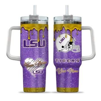 custom lsu tigers heart helmet motif purple curved tumbler best selling.webp