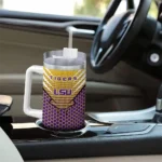 custom lsu tigers hex texture purple curved tumbler best selling.webp