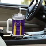 custom lsu tigers hexagon armor purple curved tumbler best selling.webp