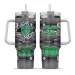 custom marshall thundering herd superman shield green gray curved tumbler best selling.webp