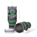 custom marshall thundering herd superman shield green gray curved tumbler best selling.webp