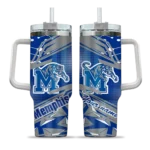 custom memphis tigers abstract paths blue curved tumbler best selling.webp