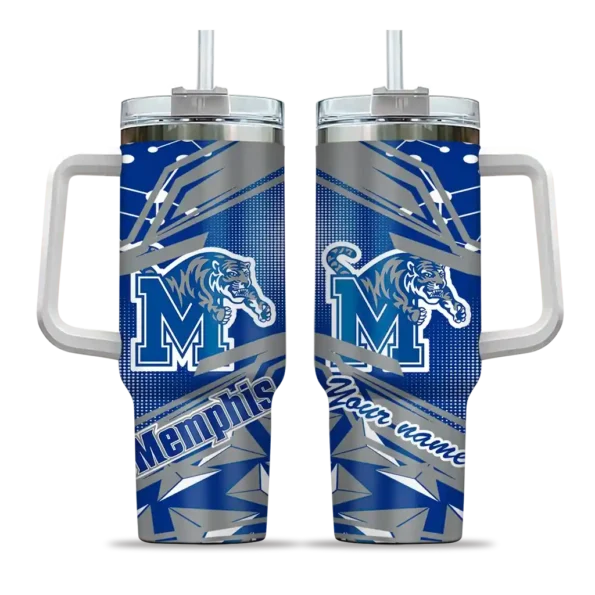 custom memphis tigers abstract paths blue curved tumbler best selling.webp