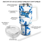 custom middle tennessee blue raiders camo mashup blue white curved tumbler best selling.webp