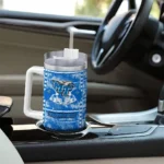 custom middle tennessee blue raiders honey streaks blue curved tumbler best selling.webp