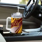 custom minnesota golden gophers arrow burst maroon curved tumbler best selling.webp