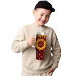 custom minnesota golden gophers bullseye drips maroon curved tumbler best selling.webp