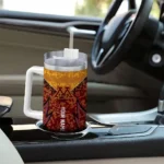 custom minnesota golden gophers chevron stripe maroon curved tumbler best selling.webp