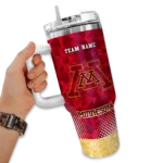 custom minnesota golden gophers geometric prism maroon curved tumbler best selling.webp