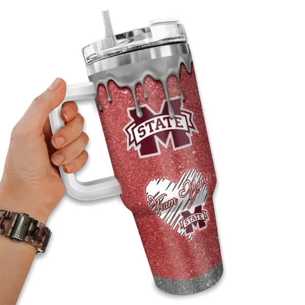 custom mississippi state bulldogs heart helmet motif maroon curved tumbler fashion forward.webp