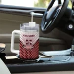 custom mississippi state bulldogs hex texture maroon curved tumbler best selling.webp