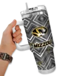 custom missouri tigers bold diamonds black curved tumbler best selling.webp