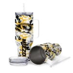 custom missouri tigers camo mashup black white curved tumbler best selling.webp