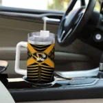 custom missouri tigers chevron layers black curved tumbler best selling.webp